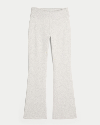 Women's Gilly Hicks Sweater-Knit Foldover Waist Boot Pants | Women's New Arrivals | HollisterCo.com