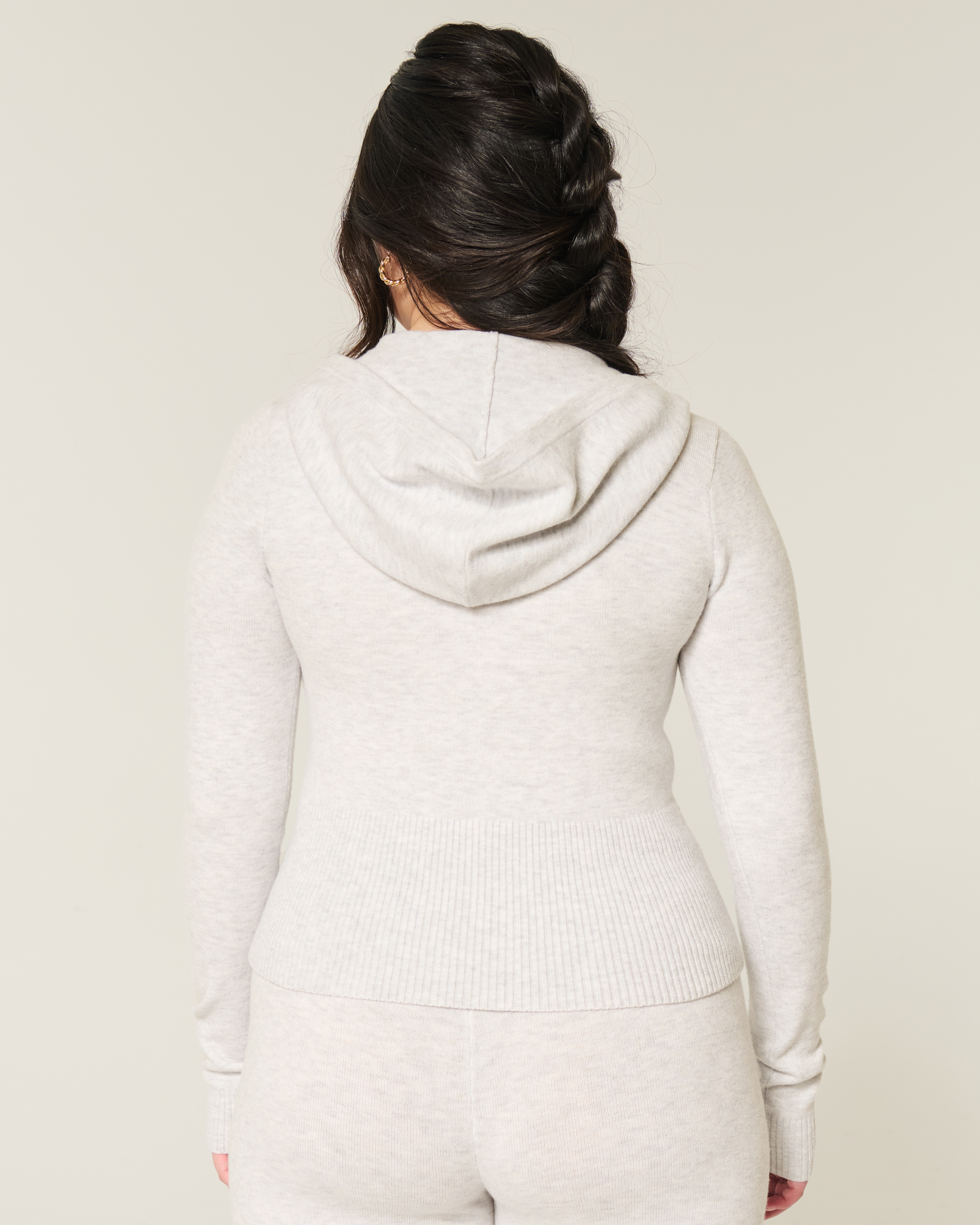 Gilly Hicks Zip-Up Sweater Hoodie
