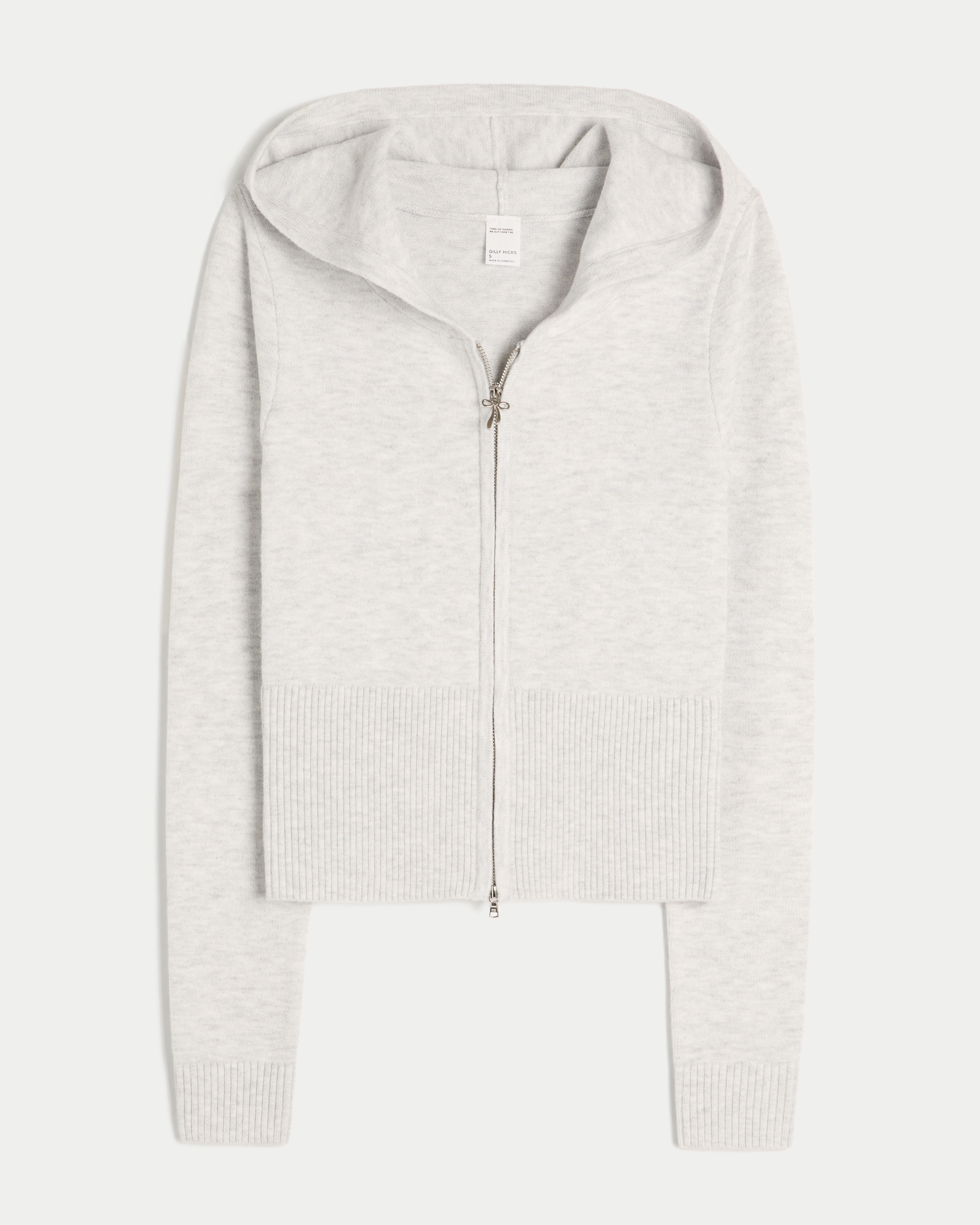 Gilly Hicks Zip-Up Sweater Hoodie