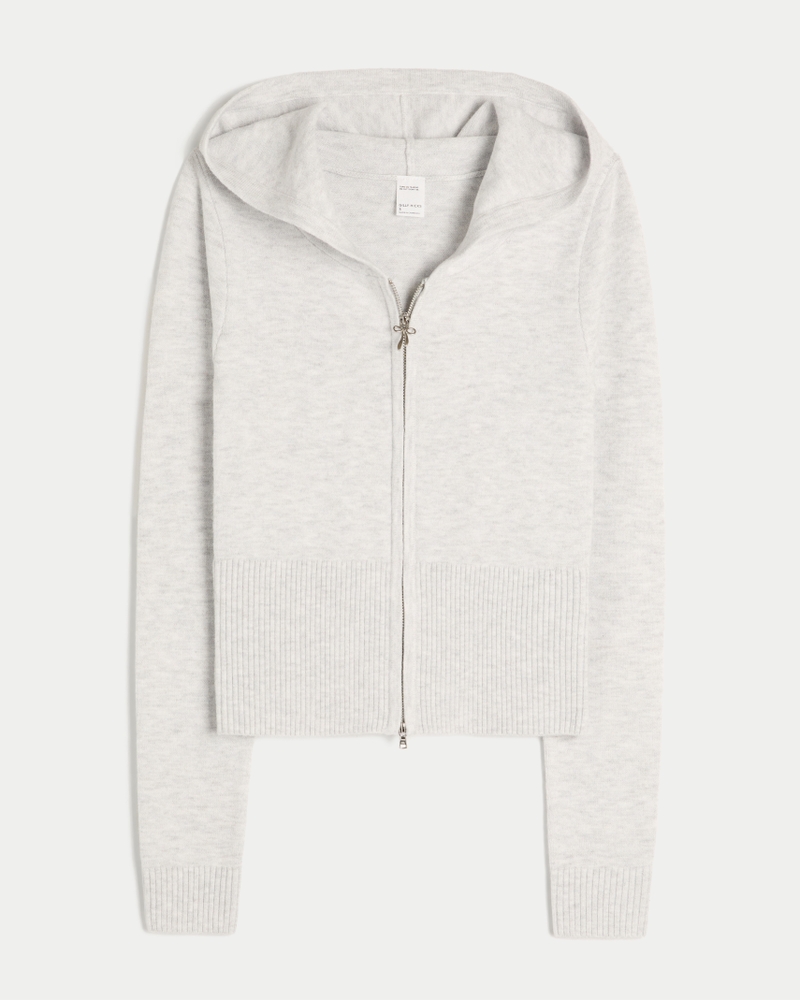 Women's Gilly Hicks Zip-Up Sweater Hoodie Women's Sleepwear