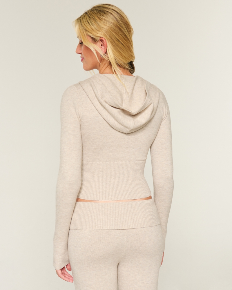 Gilly Hicks Zip-Up Sweater Hoodie