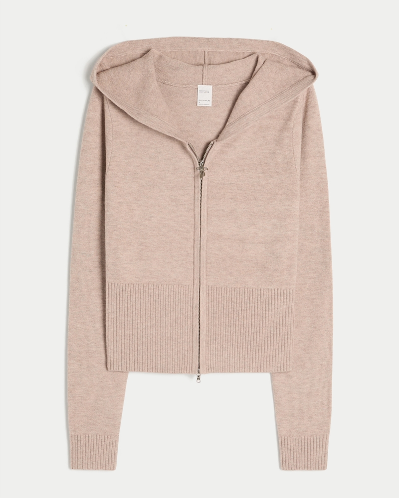 Gilly Hicks Zip-Up Sweater Hoodie