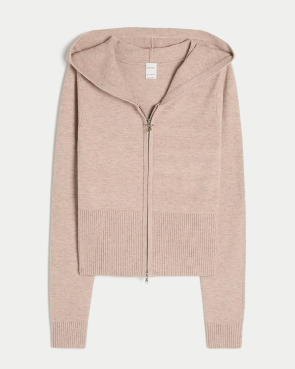 Gilly Hicks Zip-Up Sweater Hoodie