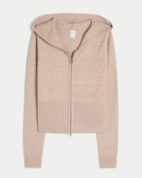 Gilly Hicks Sweater-Knit Foldover Waist Boot Pants