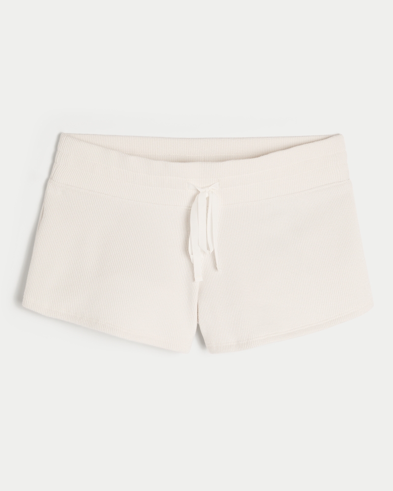 Women's Gilly Hicks Cozy Waffle Shorts | Women's Bottoms | HollisterCo.com