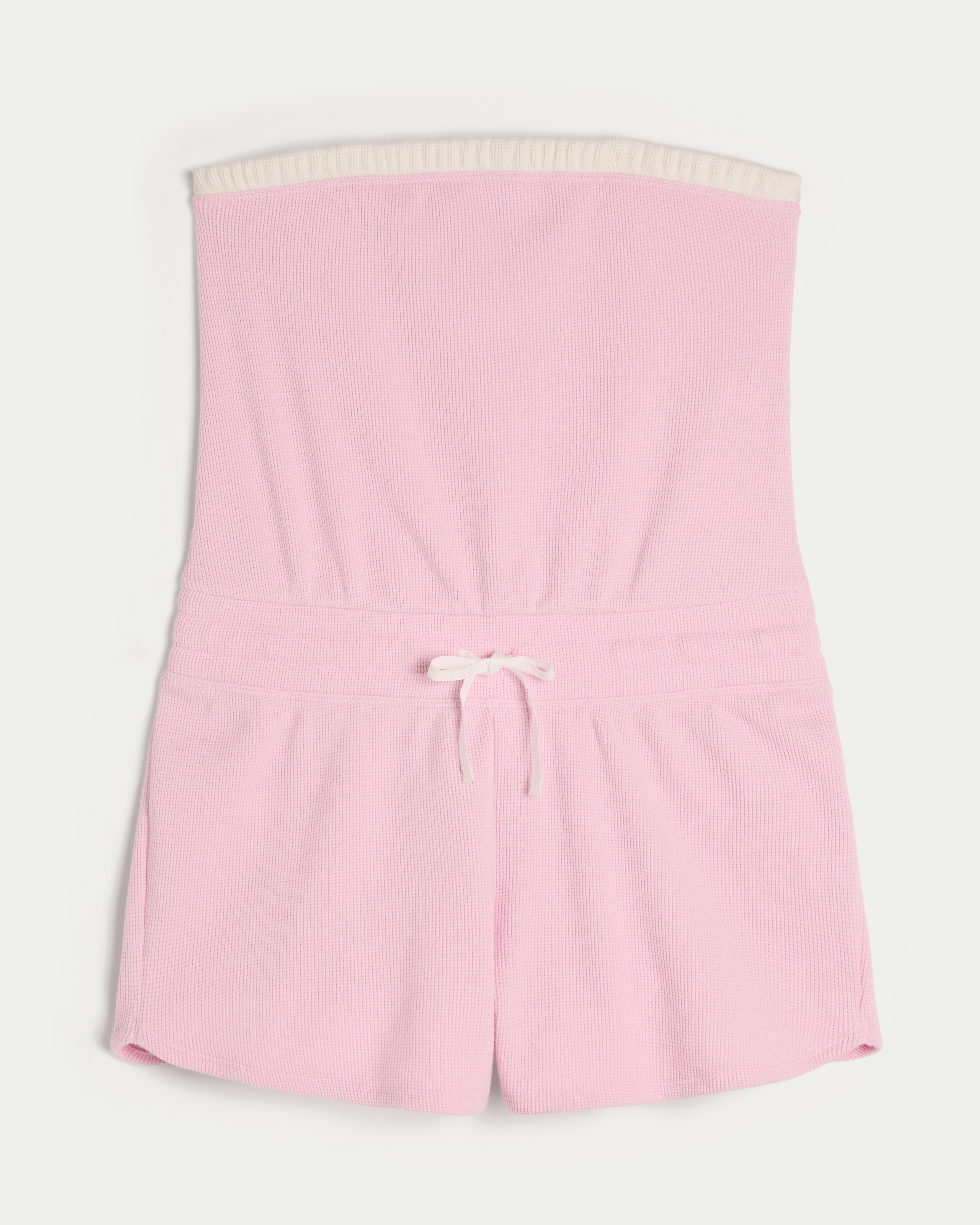 Gilly Hicks Cozy Strapless Waffle Onesie