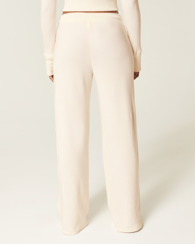 Gilly Hicks Waffle Lace Straight Pants