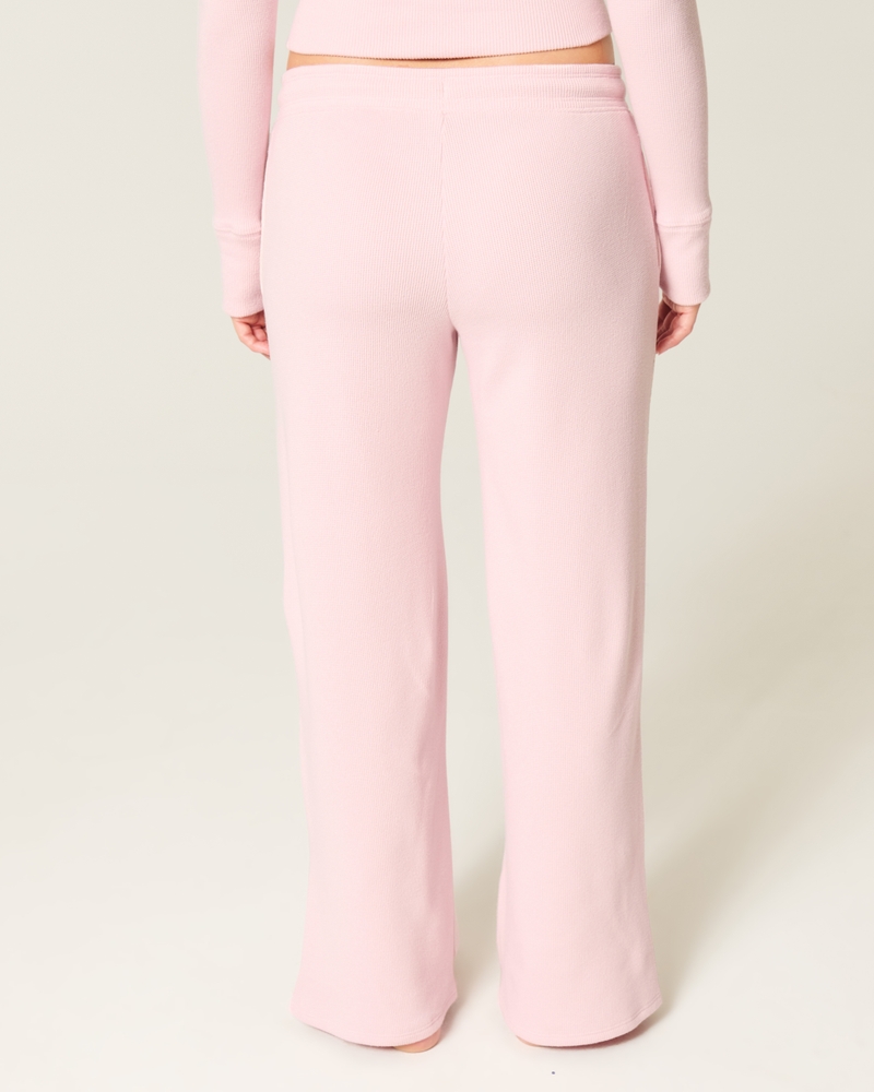 Gilly Hicks Waffle Lace Straight Pants