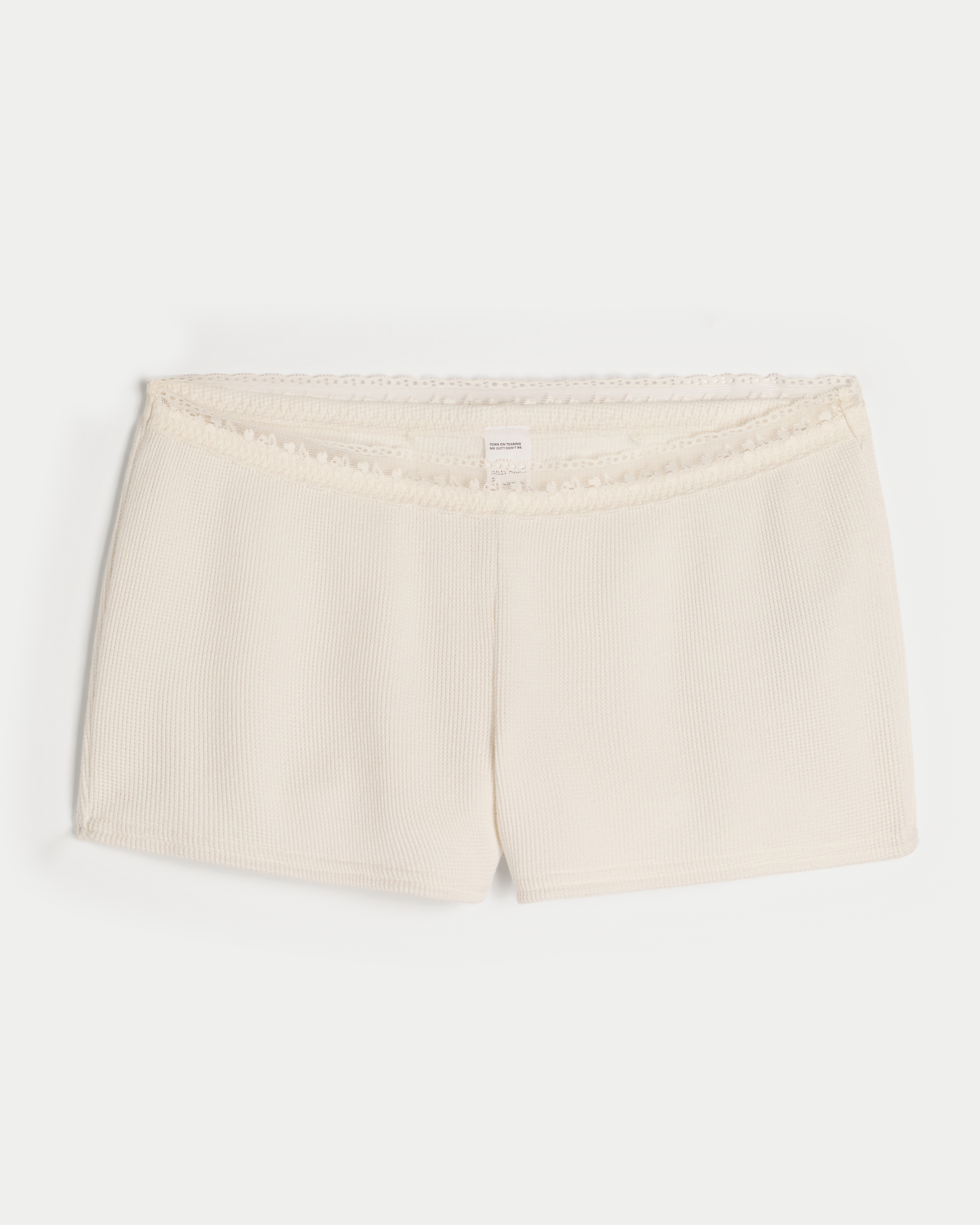 Gilly Hicks Waffle Lace Shortie Shorts