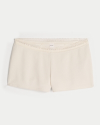 Gilly Hicks Waffle Lace Straight Pants