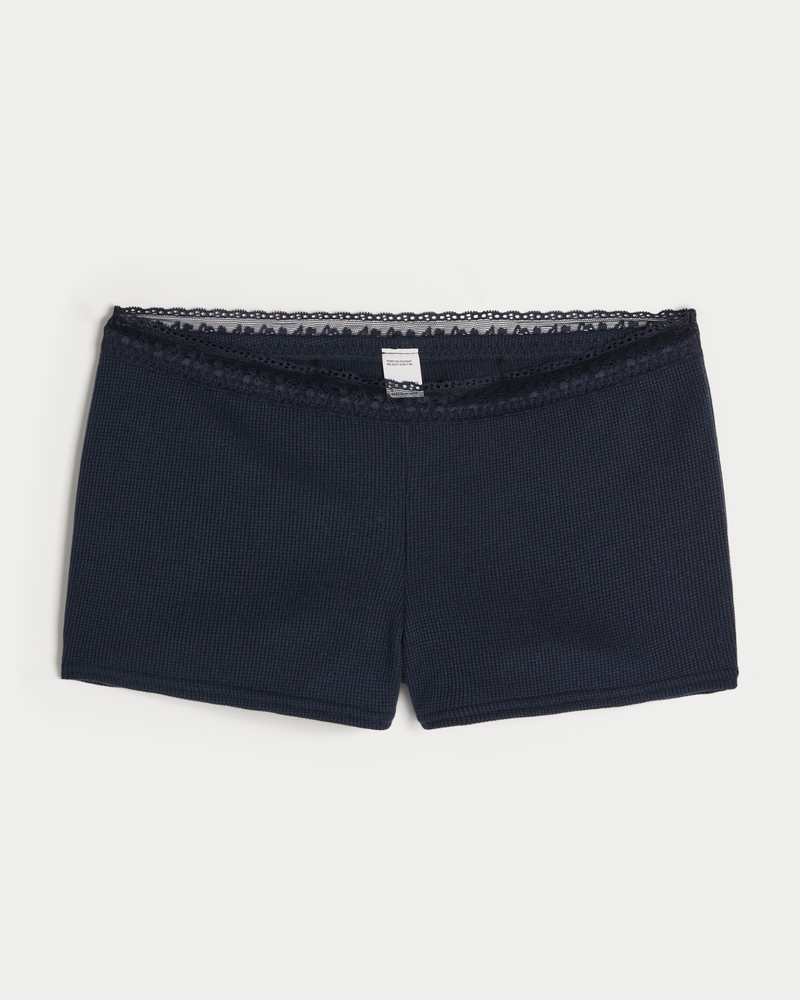 Gilly Hicks Waffle Lace Shortie Shorts