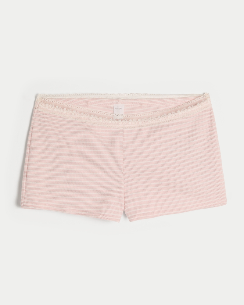 Gilly Hicks Waffle Lace Shortie Shorts