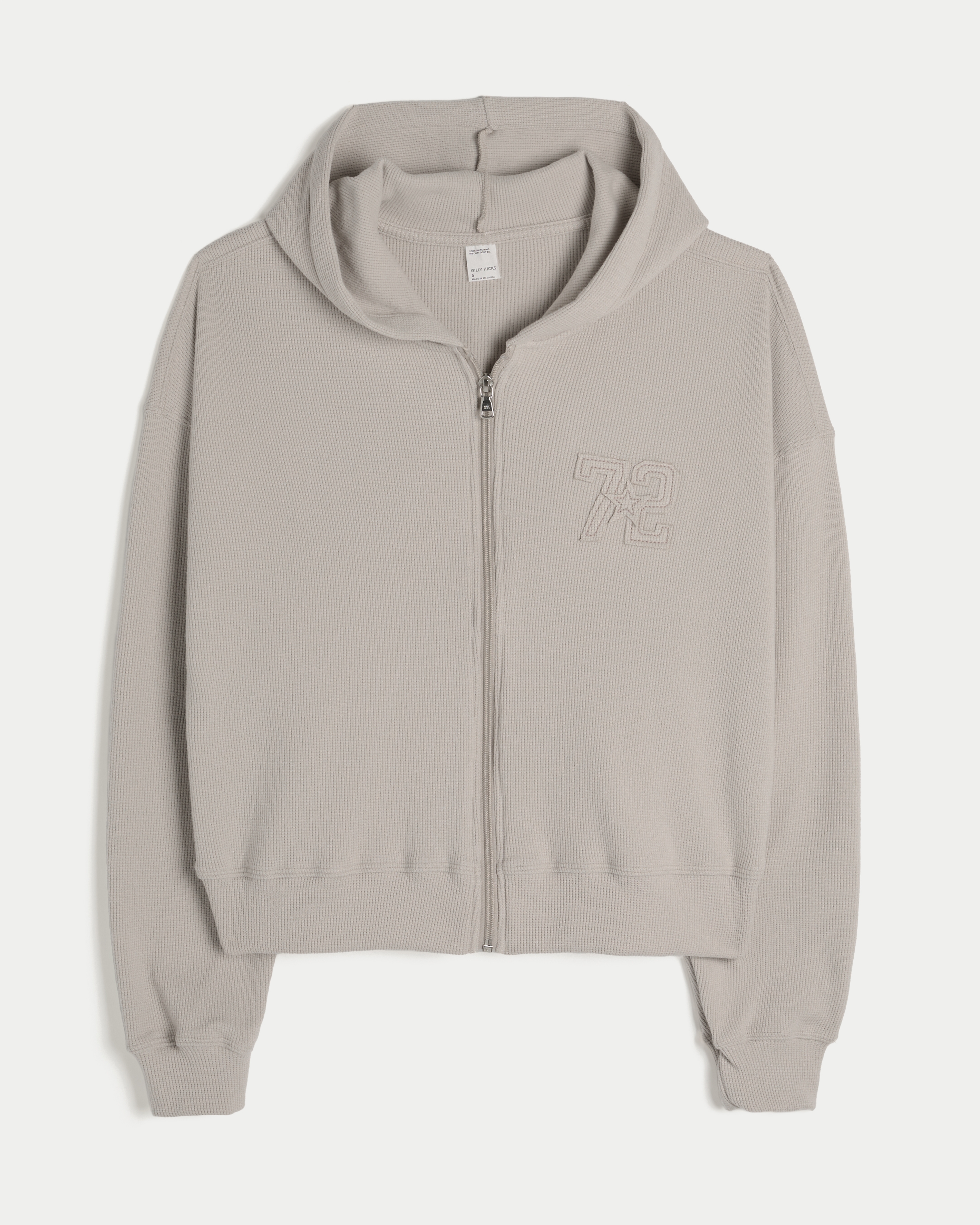 Women's Gilly Hicks Zip-Up Waffle Hoodie | Women's Tops