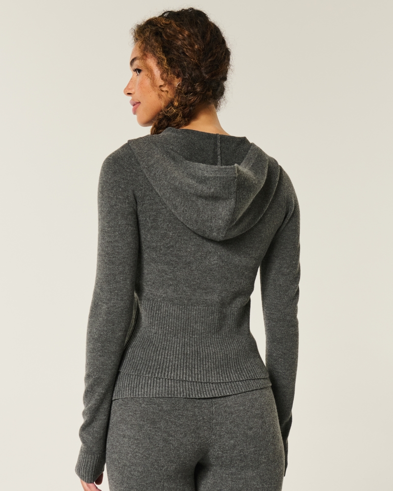 Gilly Hicks Zip-Up Sweater Hoodie