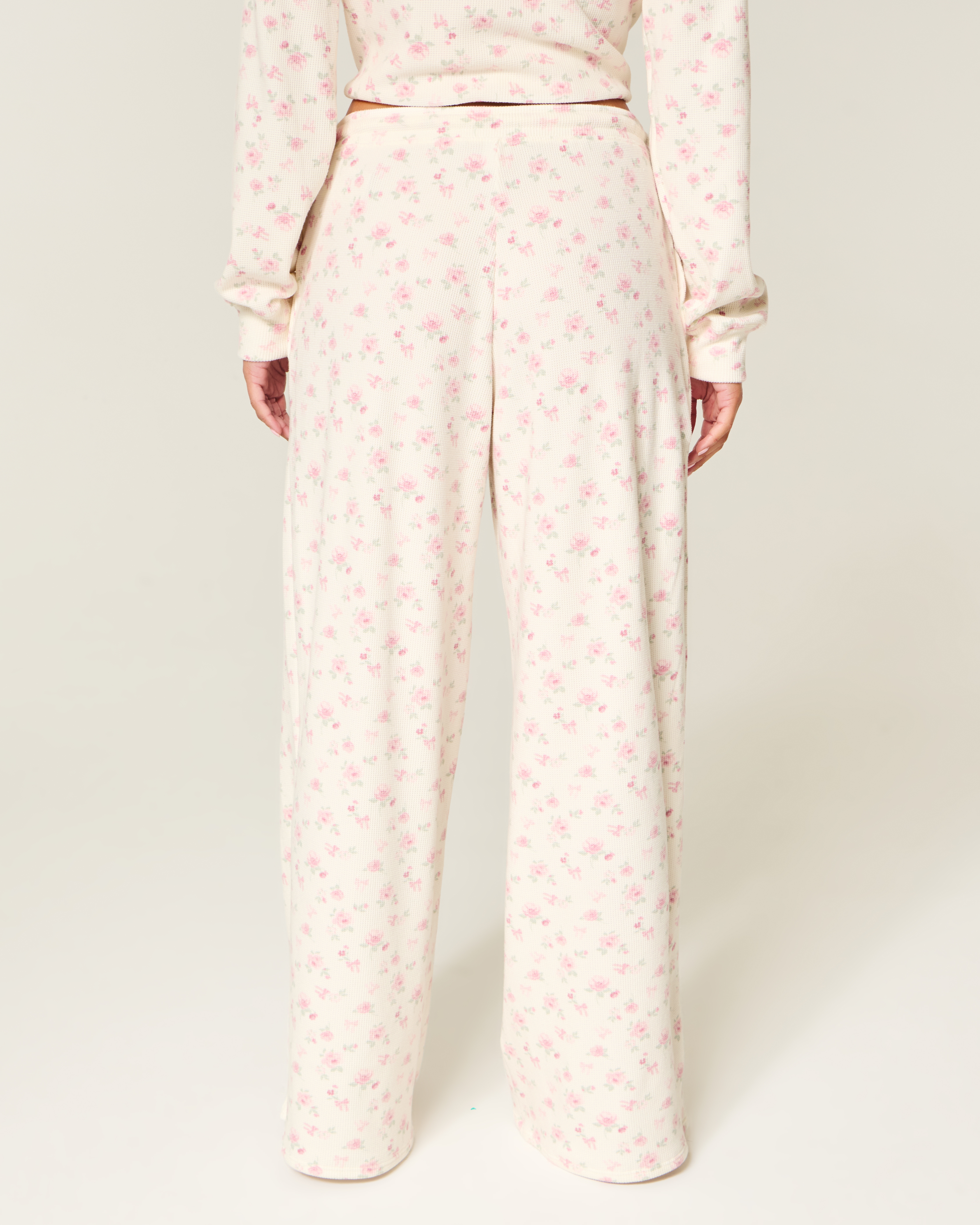 Gilly Hicks Baggy Cozy Waffle Pants