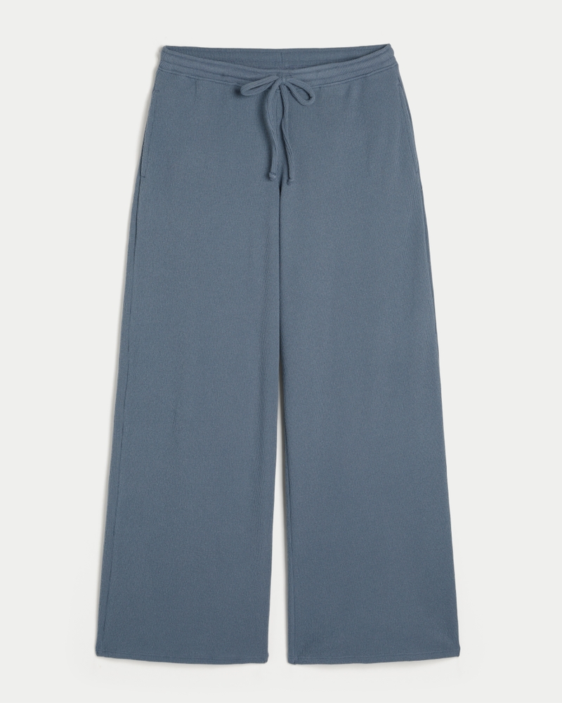 Gilly Hicks Baggy Cozy Waffle Pants