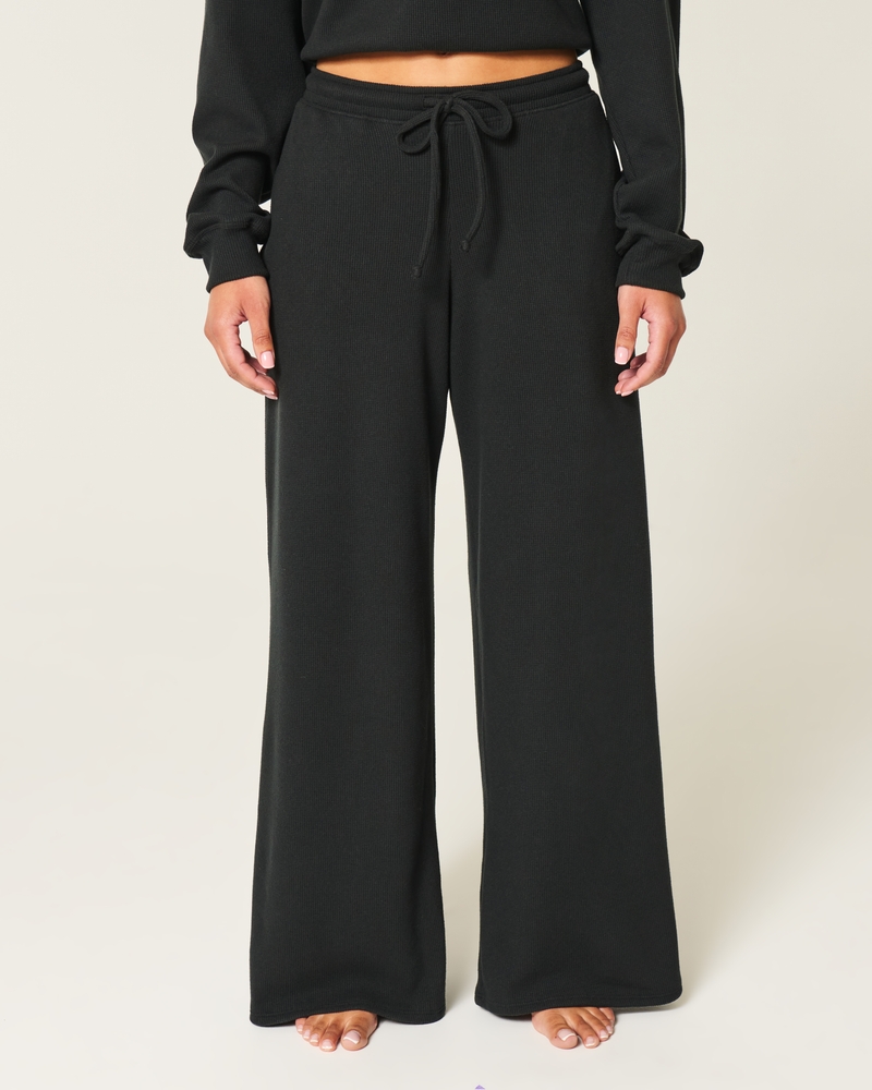 Gilly Hicks Baggy Cozy Waffle Pants