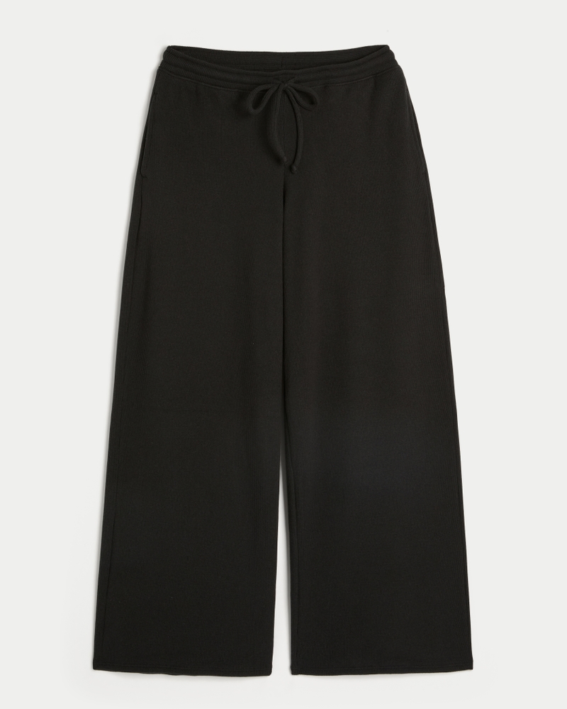 Women's Gilly Hicks Baggy Cozy Waffle Pants | Women's Sale