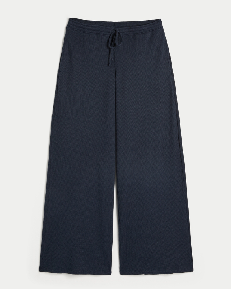 Gilly Hicks Baggy Cozy Waffle Pants