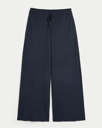 Women's Gilly Hicks Baggy Cozy Waffle Pants | Women's Clearance | HollisterCo.com