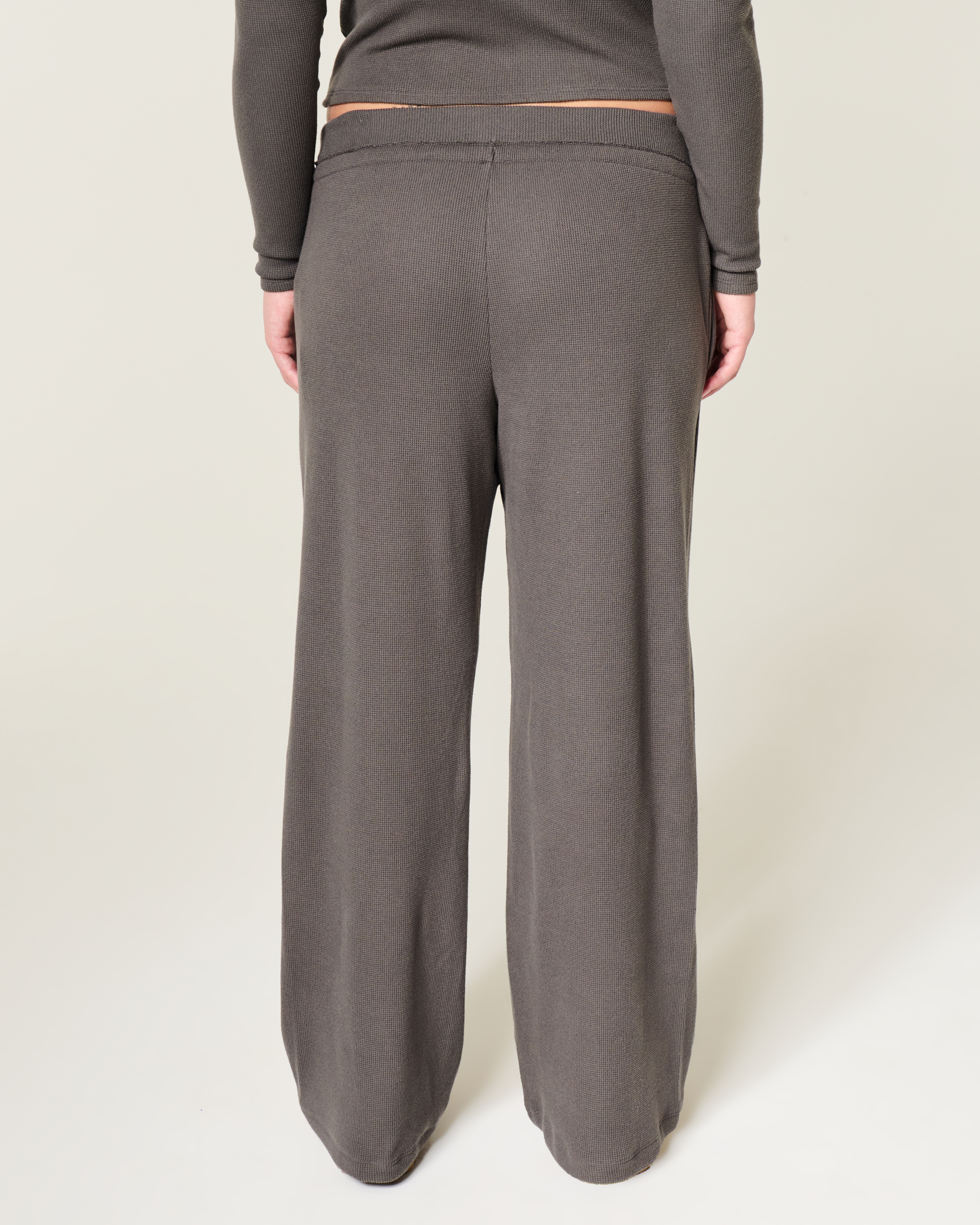 Gilly Hicks Always Cozy Waffle Straight Pants