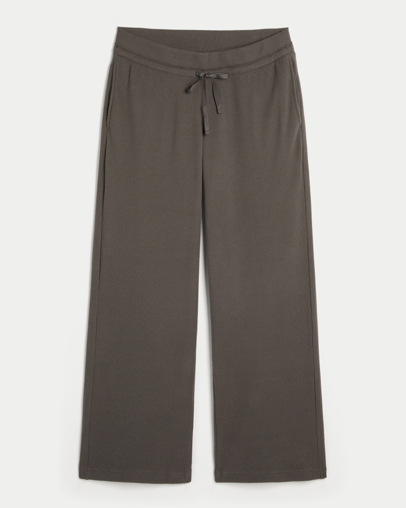 Women's Gilly Hicks Always Cozy Waffle Straight Pants | Women's