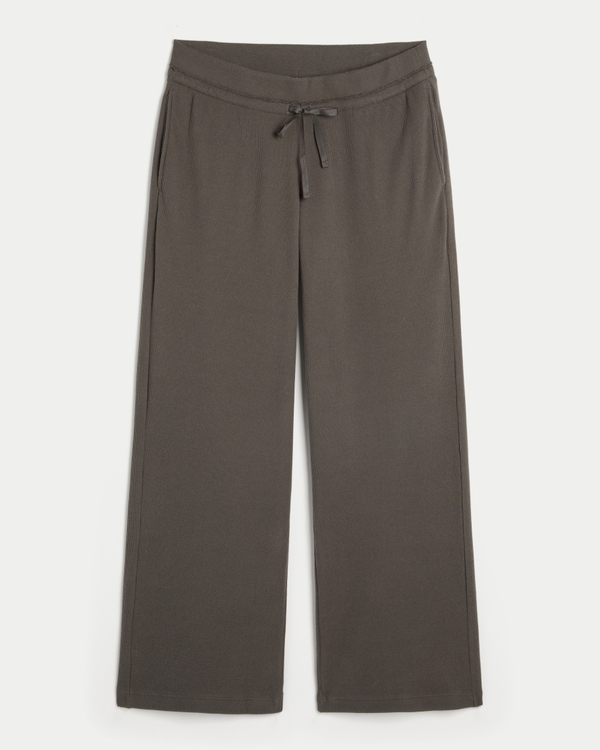 Women's Gilly Hicks Always Cozy Waffle Straight Pants | Women's