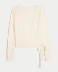 Gilly Hicks Cable-Knit Zip-Up Hoodie Sweater