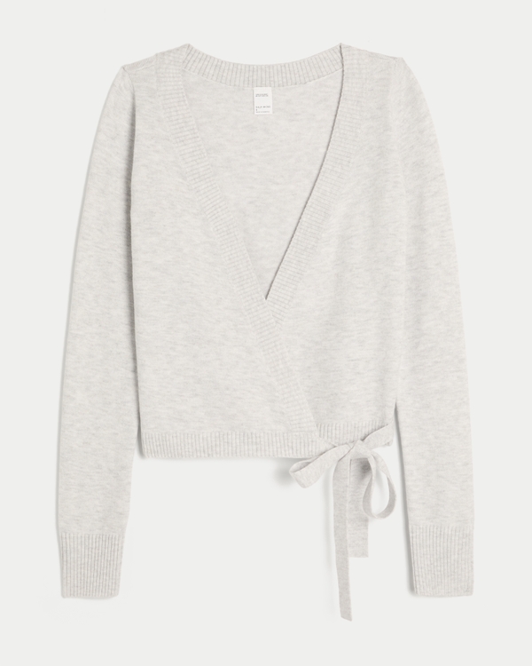 Gilly Hicks Sweater-Knit Multi-Way Wrap Top