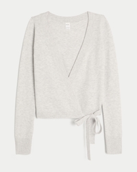 Gilly Hicks Sweater-Knit Foldover Straight Pants