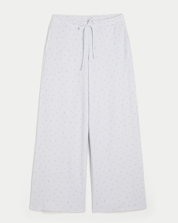 Gilly Hicks Baggy Cozy Waffle Pants