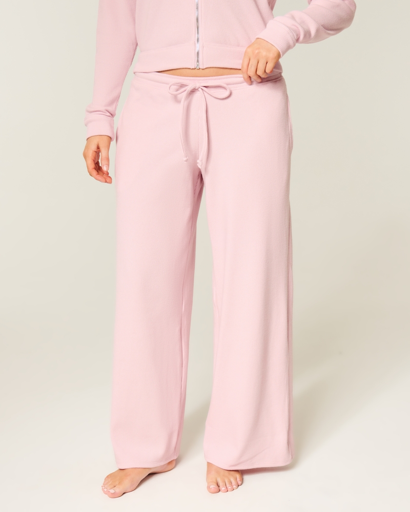 Women's Gilly Hicks Always Cozy Waffle Baggy Pants | Women's Bottoms | HollisterCo.com
