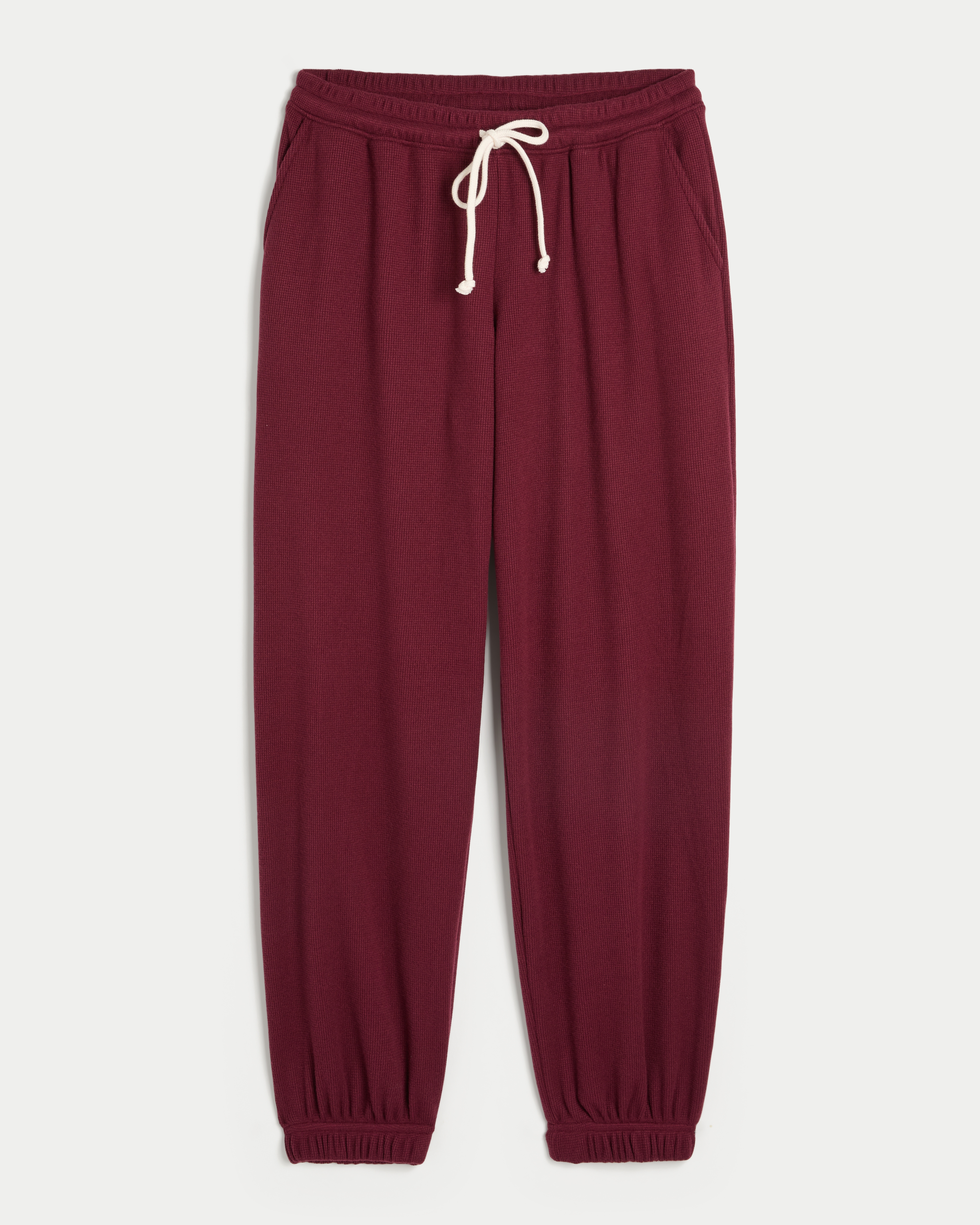 Gilly Hicks Always Cozy Waffle Baggy Joggers