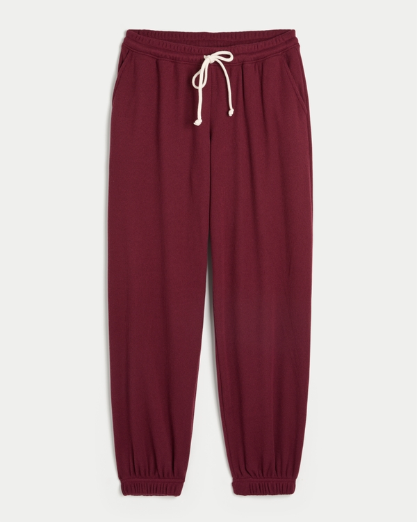 Gilly Hicks Always Cozy Waffle Baggy Joggers