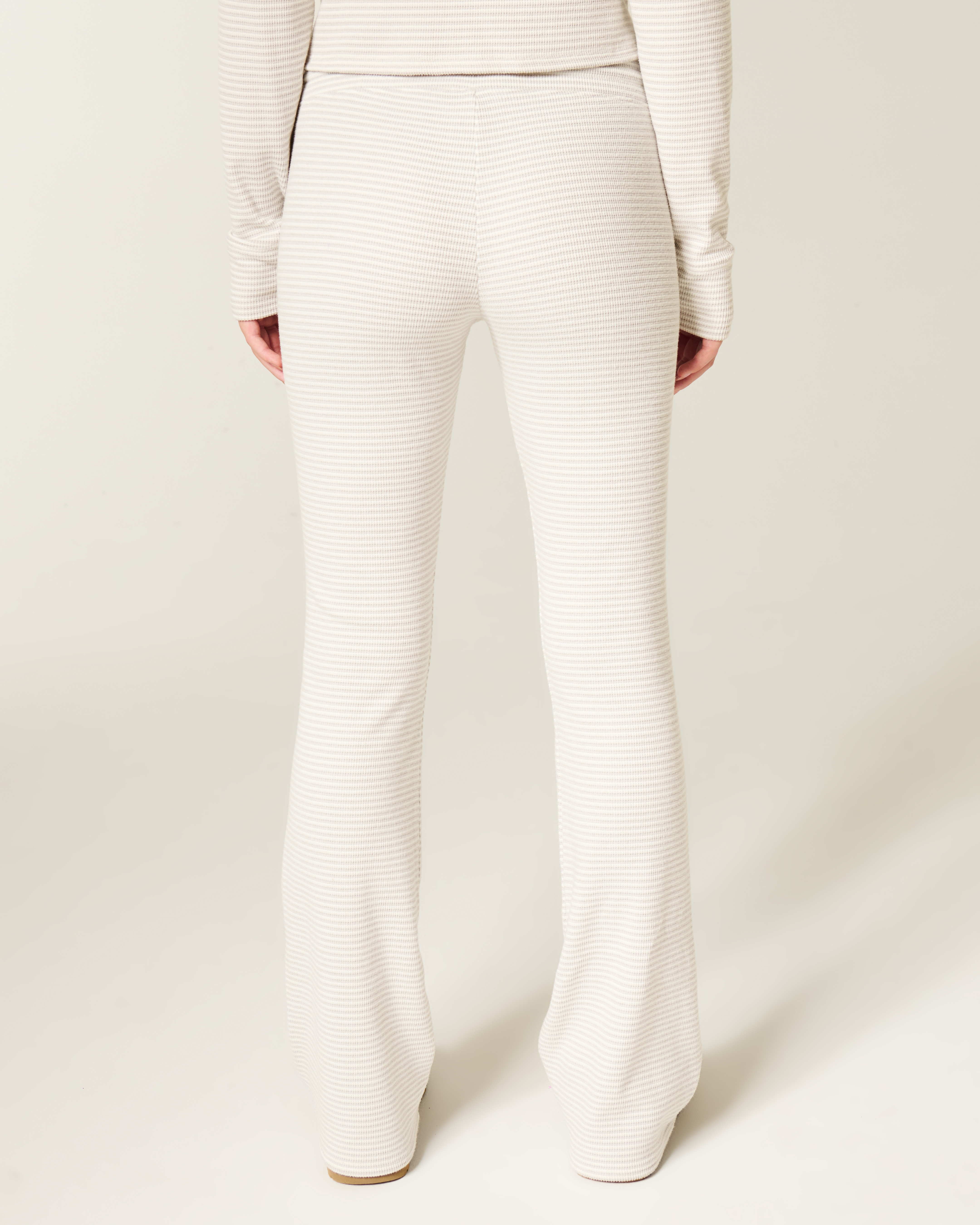 Gilly Hicks Always Cozy Waffle Bootcut Pants