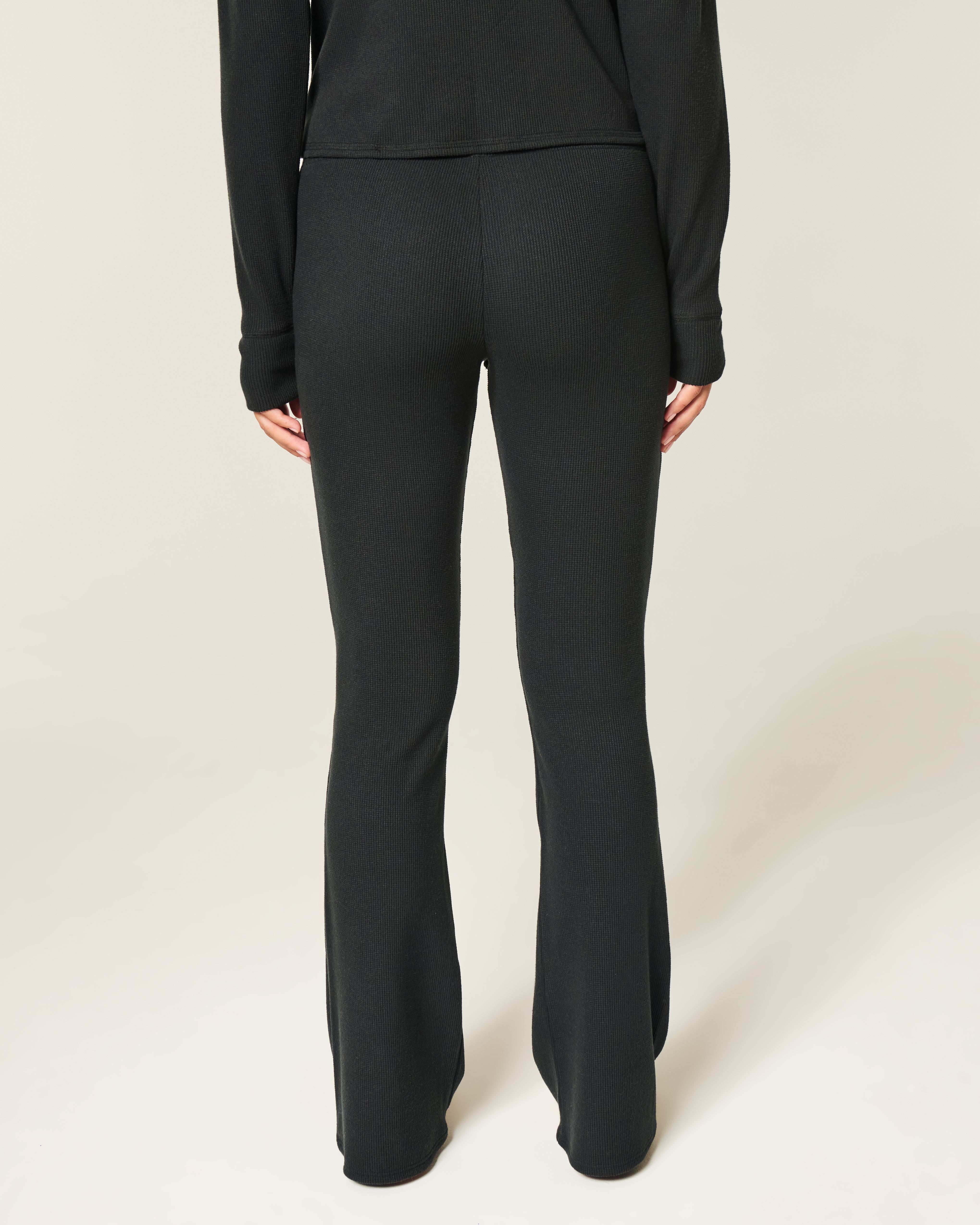 Gilly Hicks Always Cozy Waffle Bootcut Pants