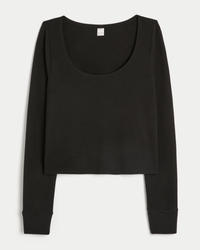 Gilly Hicks Cozy Waffle Bootcut Pants