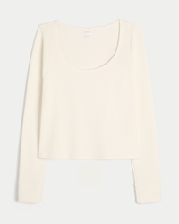 Gilly Hicks Baggy Cozy Waffle Pants