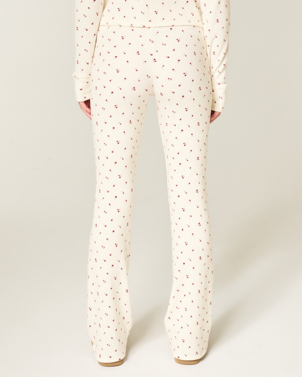 Gilly Hicks Cozy Waffle Bootcut Pants