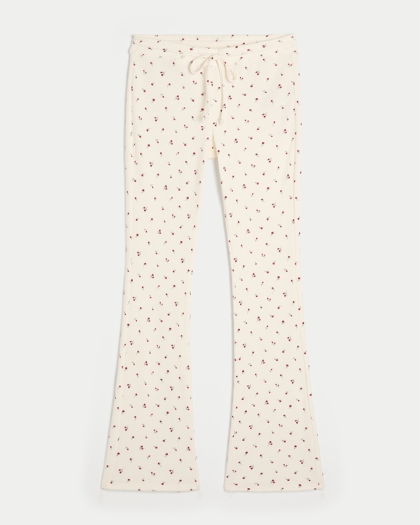 Gilly Hicks Cozy Waffle Bootcut Pants