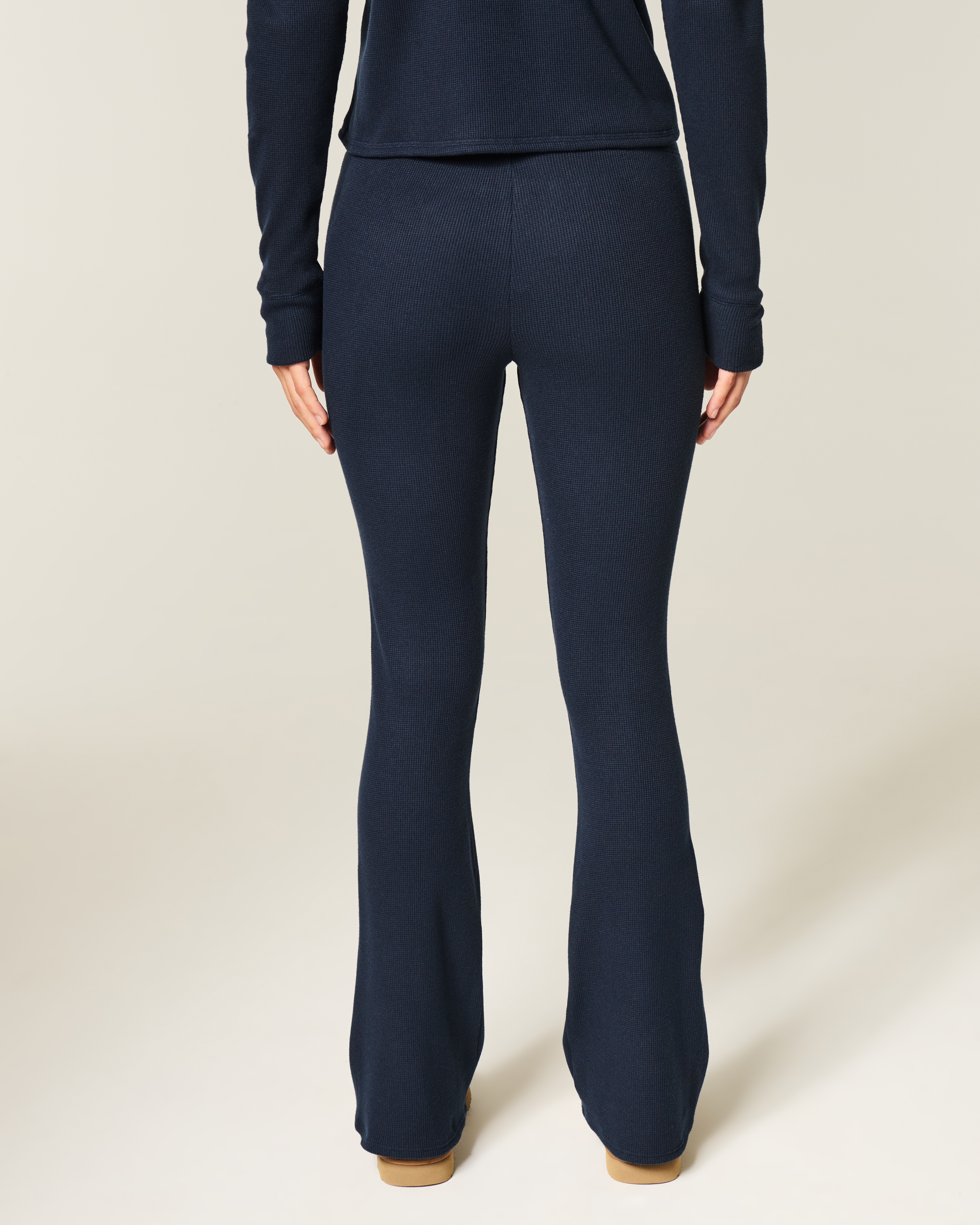 Gilly Hicks Always Cozy Waffle Bootcut Pants