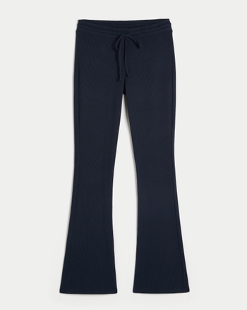 Hollister Gilly Hicks Always Cozy Waffle Bootcut Pants