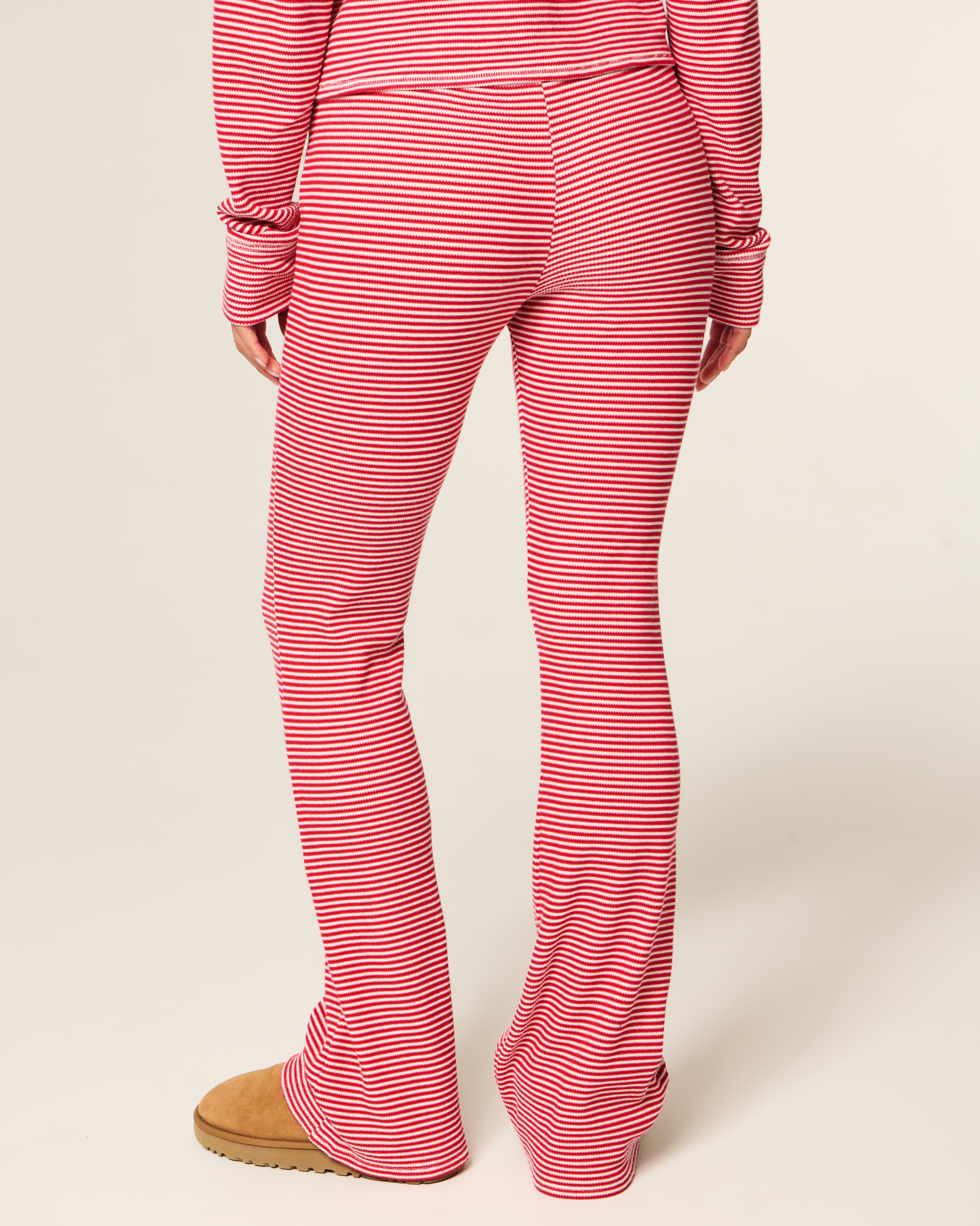 Gilly Hicks Cozy Waffle Bootcut Pants