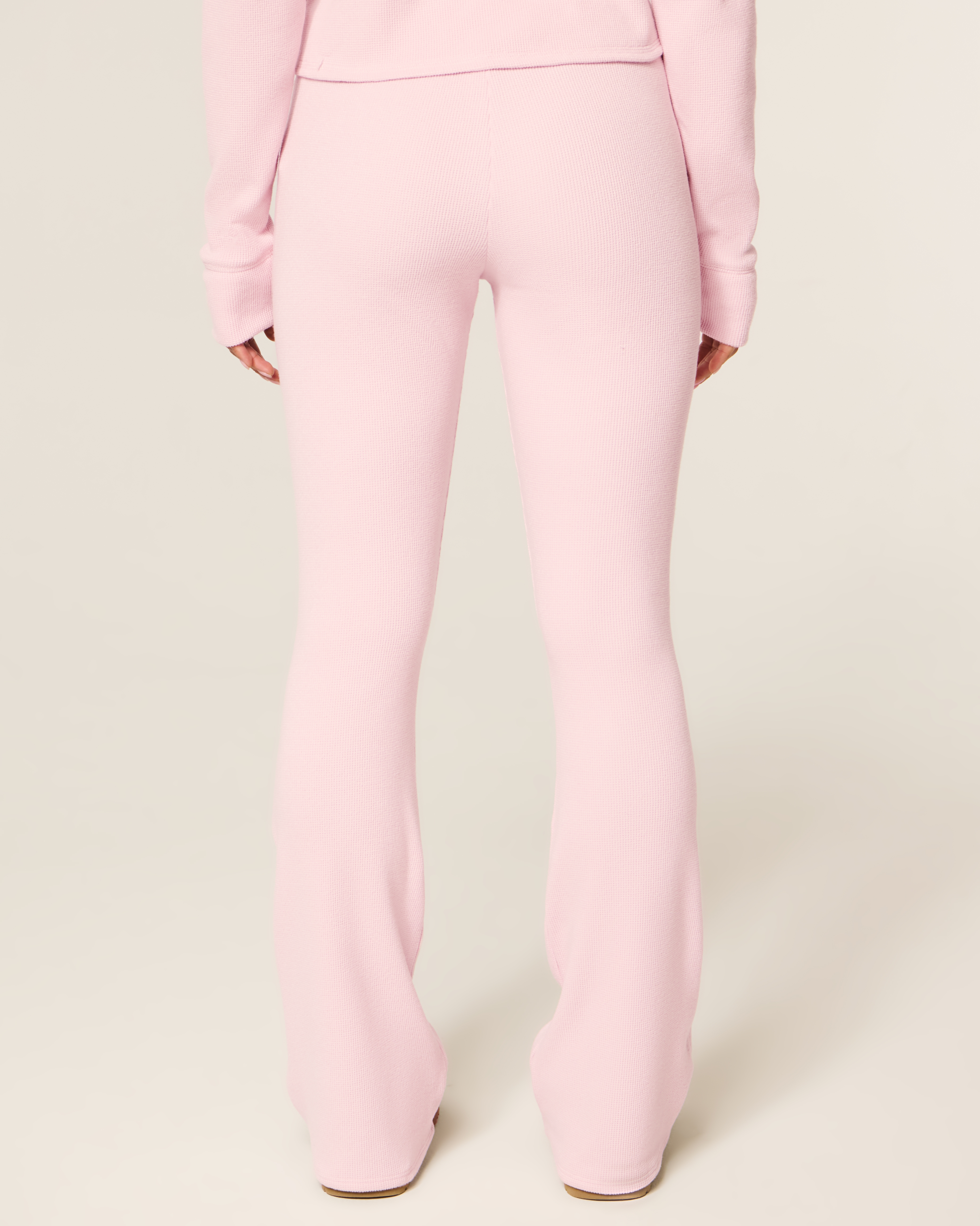 Gilly Hicks Always Cozy Waffle Bootcut Pants