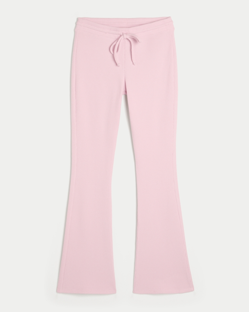 Gilly Hicks Cozy Waffle Bootcut Pants