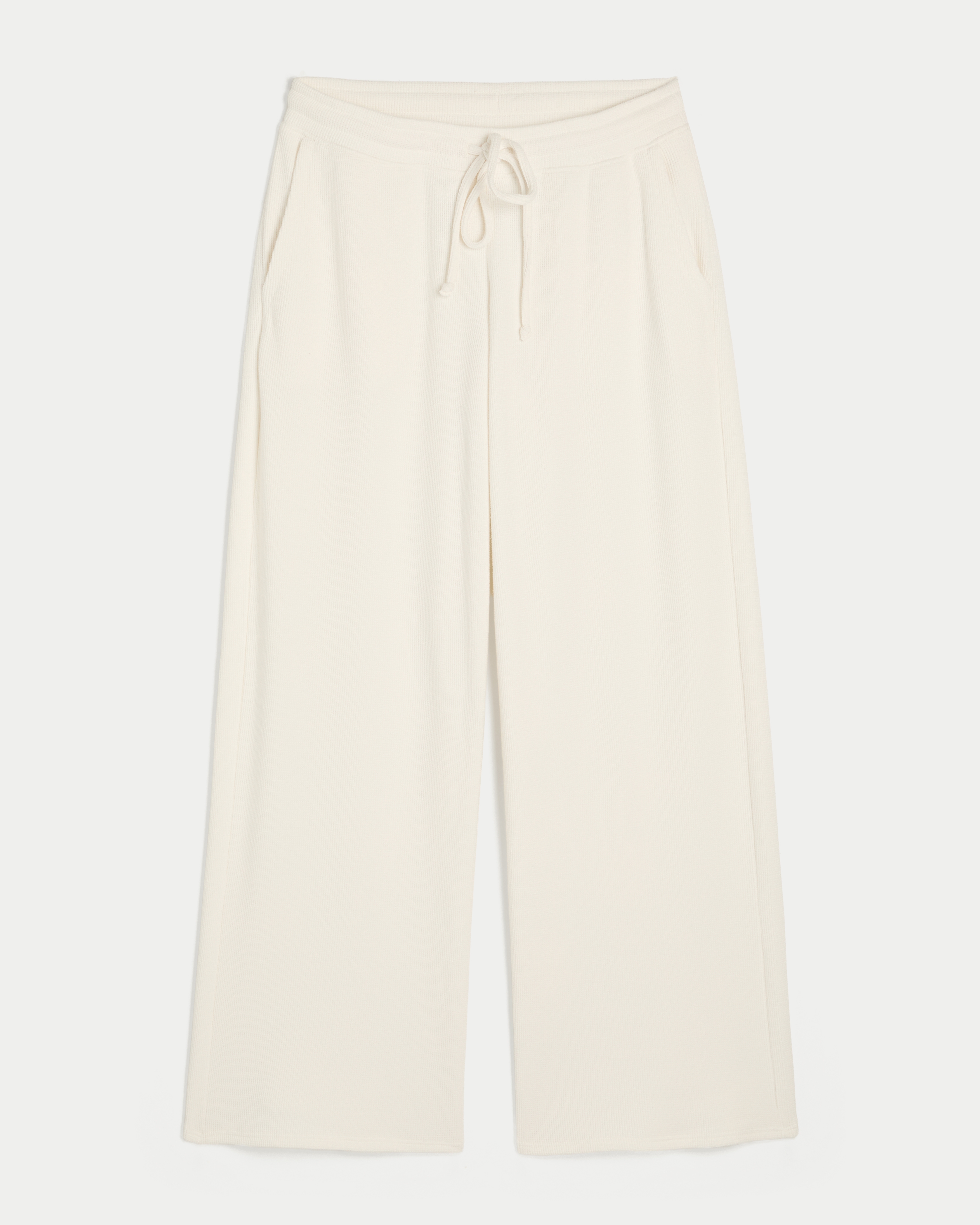 Waffle Straight Pants