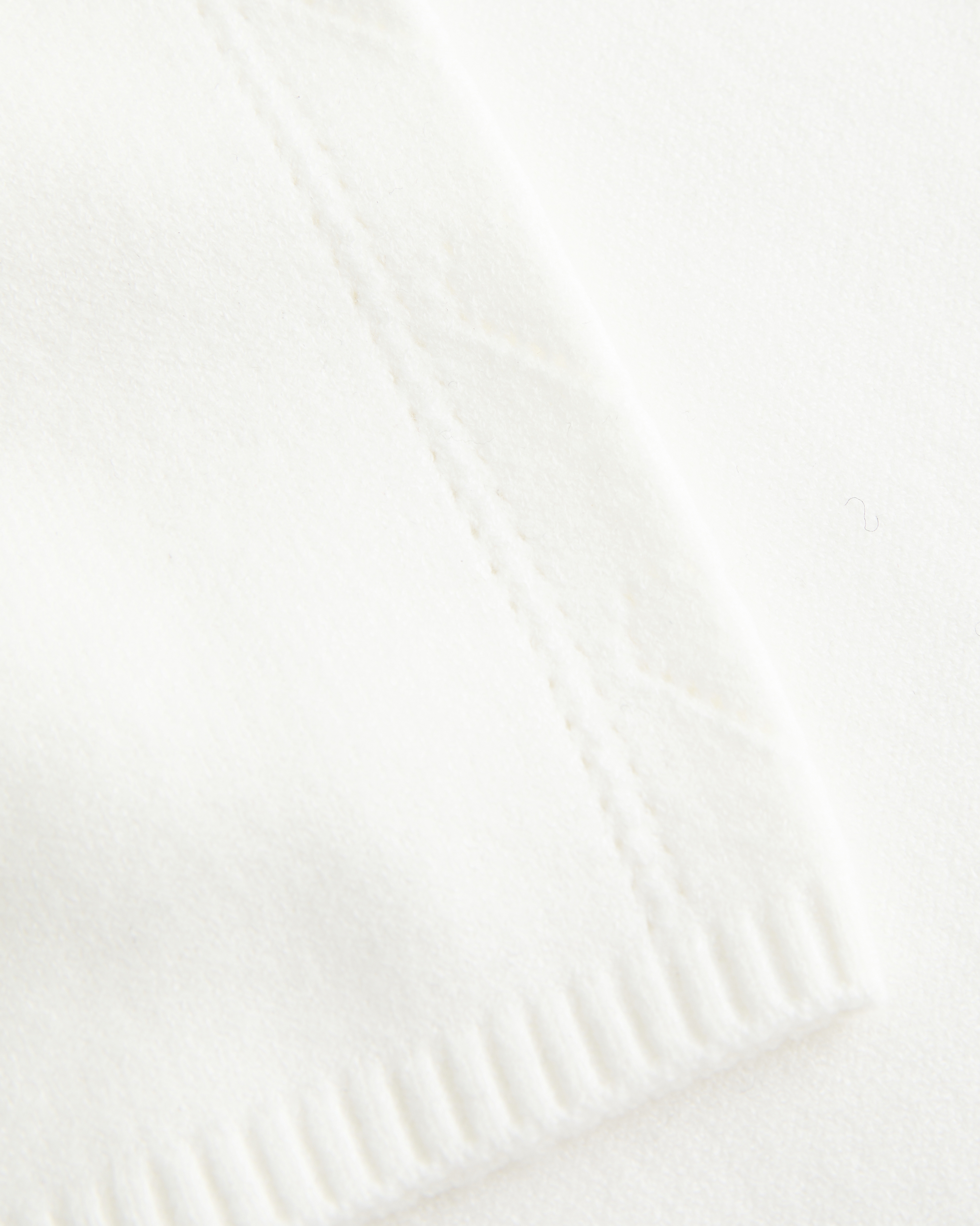 Gilly Hicks Heart Pointelle Straight Sweater-Knit Pants