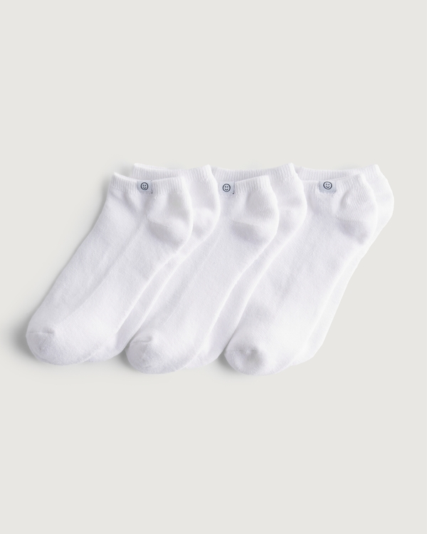 Gilly Hicks Active Ankle Socks 3-Pack, White