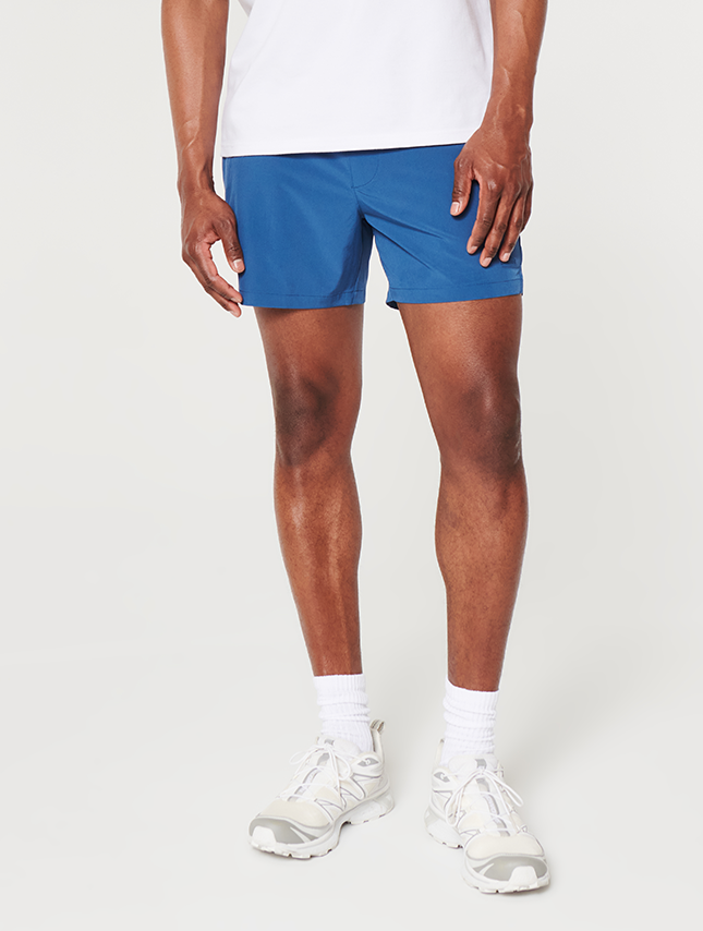 Men's Shorts - Blue & Grey Shorts