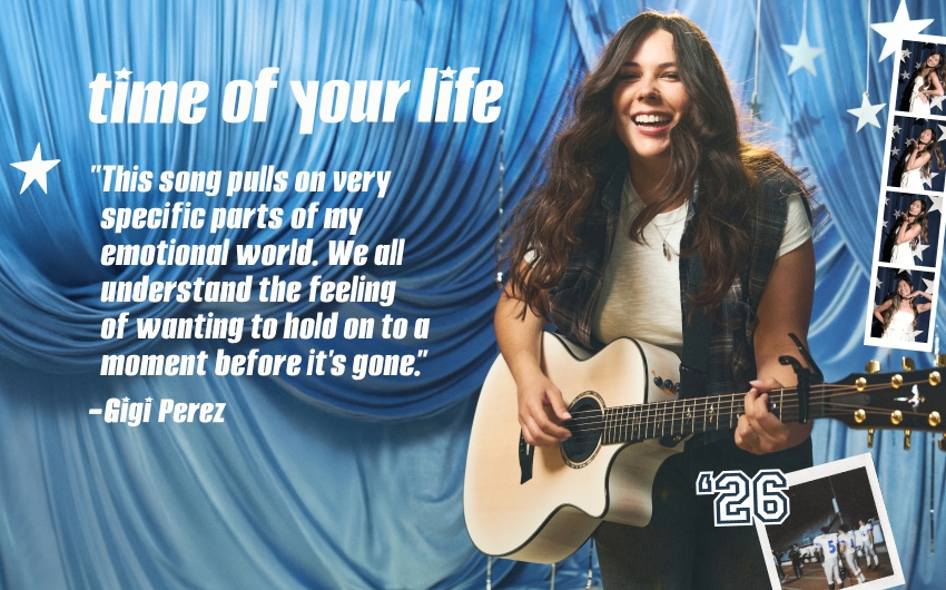 “This song pulls on very specific parts of my emotional world. We all understand the feeling of wanting to hold on to a moment before it’s gone.” -Gigi Perez